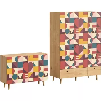 Композиция Frida 10 ОГОГО (арт.624513), (ЛДСП) ОГОГО Обстановочка!