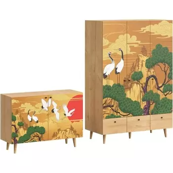 Композиция Frida 10 ОГОГО (арт.845466), (ЛДСП) ОГОГО Обстановочка!