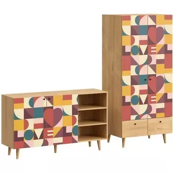 Композиция Frida 11 ОГОГО (арт.624536), (ЛДСП) ОГОГО Обстановочка!