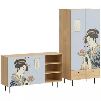 Композиция Frida 11 ОГОГО (арт.855350), (ЛДСП) ОГОГО Обстановочка!