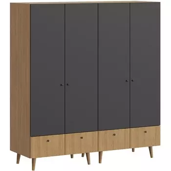 Композиция Frida 12 ОГОГО (арт.839412), (ЛДСП/Черный) ОГОГО Обстановочка!