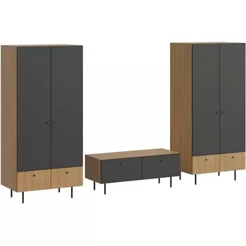 Композиция Frida 13 ОГОГО (арт.839415), (ЛДСП/Черный) ОГОГО Обстановочка!