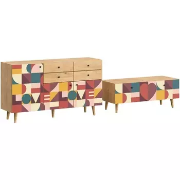 Композиция Frida 6 ОГОГО (арт.624424), (ЛДСП) ОГОГО Обстановочка!