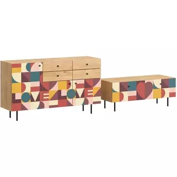 Композиция Frida 6 ОГОГО (арт.624425), (ЛДСП) ОГОГО Обстановочка!