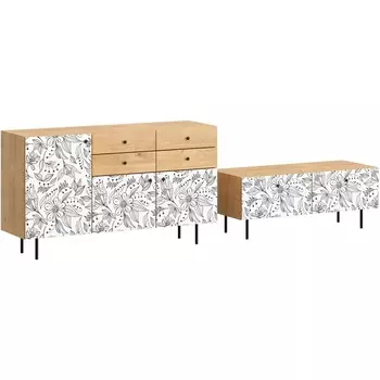 Композиция Frida 6 ОГОГО (арт.632998), (ЛДСП) ОГОГО Обстановочка!