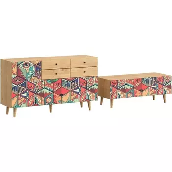 Композиция Frida 6 ОГОГО (арт.633001), (ЛДСП) ОГОГО Обстановочка!