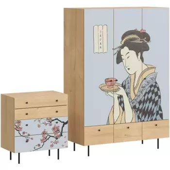 Композиция Frida 9 ОГОГО (арт.855342), (ЛДСП) ОГОГО Обстановочка!