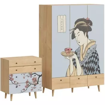 Композиция Frida 9 ОГОГО (арт.855349), (ЛДСП) ОГОГО Обстановочка!