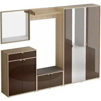 Композиция Latte №4 ОГОГО (арт.335732), (ЛДСП/Капучино) ОГОГО Обстановочка!