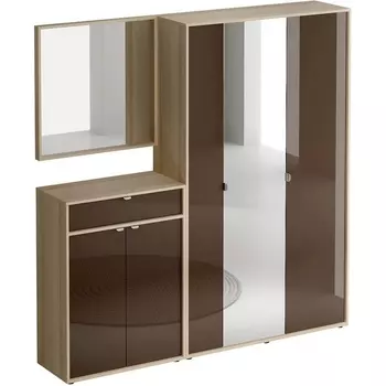 Композиция Latte №5 ОГОГО (арт.335707), (ЛДСП/Капучино) ОГОГО Обстановочка!