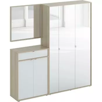 Композиция Latte №5 ОГОГО (арт.344065), (ЛДСП/Белый) ОГОГО Обстановочка!