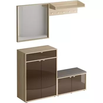 Композиция Latte №6 ОГОГО (арт.335827), (ЛДСП/Капучино) ОГОГО Обстановочка!