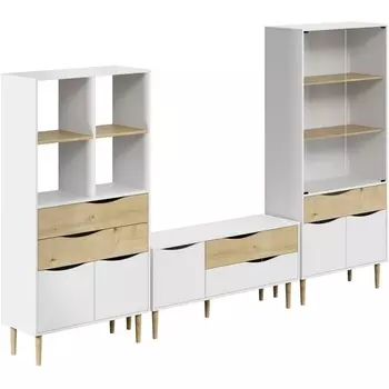 Композиция Like 1 ОГОГО (арт.583873), (ЛДСП/Белый) ОГОГО Обстановочка!