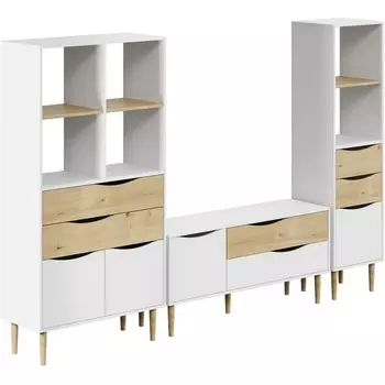 Композиция Like 2 ОГОГО (арт.583900), (ЛДСП/Белый) ОГОГО Обстановочка!