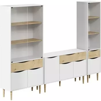 Композиция Like 3 ОГОГО (арт.583899), (ЛДСП/Белый) ОГОГО Обстановочка!