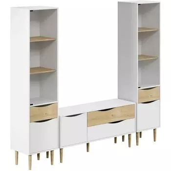 Композиция Like 4 ОГОГО (арт.583898), (ЛДСП/Белый) ОГОГО Обстановочка!