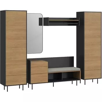 Композиция Look 13 ОГОГО (арт.843431), (ЛДСП/Черный) ОГОГО Обстановочка!