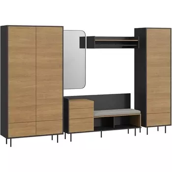 Композиция Look 15 ОГОГО (арт.843617), (ЛДСП/Черный) ОГОГО Обстановочка!