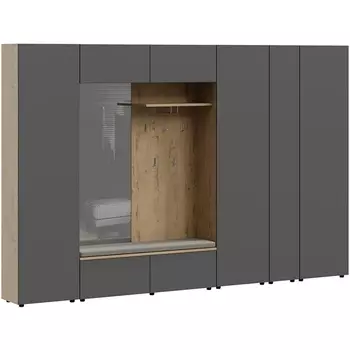 Композиция Modus 14 ОГОГО (арт.434272), (ЛДСП/Серый) ОГОГО Обстановочка!