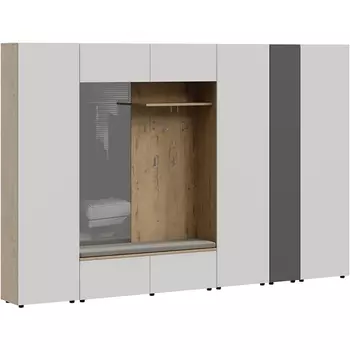 Композиция Modus 14 ОГОГО (арт.434294), (ЛДСП/Серый,Белый) ОГОГО Обстановочка!