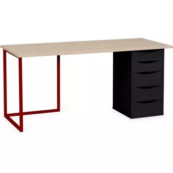 Композиция ОГОГО Board 1800х700 (ЛДСП/Красный,Черный) ОГОГО Обстановочка!