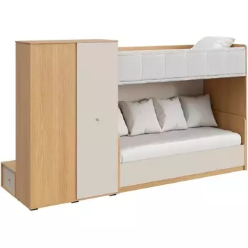 Композиция Play 10 ОГОГО (арт.853099), (ЛДСП/Дуб Корбридж,Бежевый) ОГОГО Обстановочка!