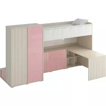 Композиция Play 11 ОГОГО (арт.342391), (ЛДСП/Розовый) ОГОГО Обстановочка!