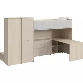 Композиция Play 11 ОГОГО (арт.850335), (ЛДСП/Бежевый,Ясень Коимбра) ОГОГО Обстановочка!