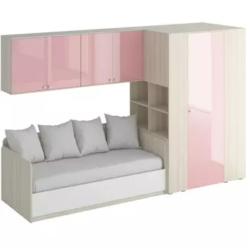 Композиция Play 23 ОГОГО (арт.342396), (ЛДСП/Розовый) ОГОГО Обстановочка!