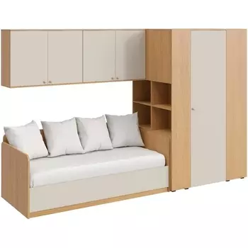 Композиция Play 23 ОГОГО (арт.853113), (ЛДСП/Бежевый,Дуб Корбридж) ОГОГО Обстановочка!