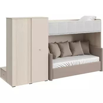 Композиция Play 25 ОГОГО (арт.853439), (ЛДСП/Бежевый,Ясень Коимбра) ОГОГО Обстановочка!