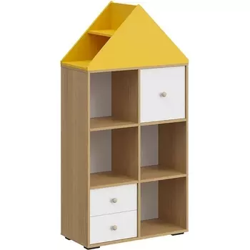 Композиция Play 27 ОГОГО (арт.851822), (ЛДСП/Белый,Дуб Корбридж) ОГОГО Обстановочка!