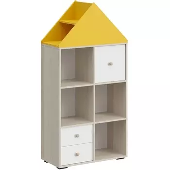 Композиция Play 27 ОГОГО (арт.851823), (ЛДСП/Белый,Ясень Коимбра) ОГОГО Обстановочка!