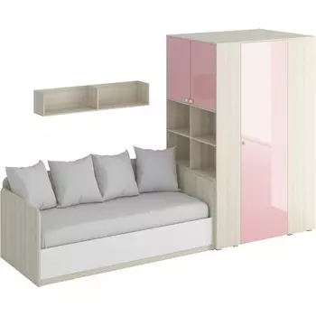 Композиция Play 2 ОГОГО (арт.342373), (ЛДСП/Розовый) ОГОГО Обстановочка!