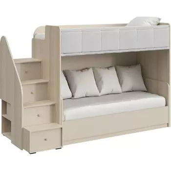 Композиция Play 3 ОГОГО (арт.850404), (ЛДСП/Ясень Коимбра,Бежевый) ОГОГО Обстановочка!