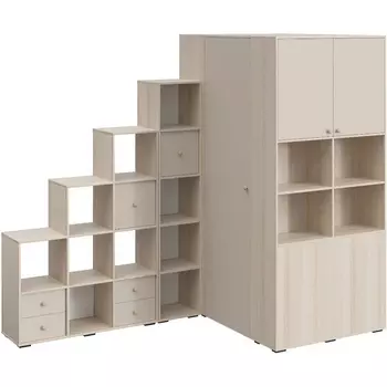 Композиция Play 4 ОГОГО (арт.853081), (ЛДСП/Бежевый,Ясень Коимбра) ОГОГО Обстановочка!