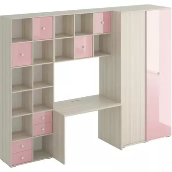 Композиция Play 8 ОГОГО (арт.342401), (ЛДСП/Розовый) ОГОГО Обстановочка!