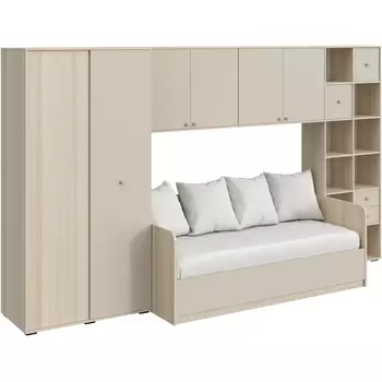 Композиция Play 9 ОГОГО (арт.850333), (ЛДСП/Бежевый,Ясень Коимбра) ОГОГО Обстановочка!