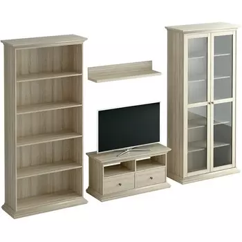 Композиция Reina 3 ОГОГО (арт.331328), (ЛДСП/Дуб Сонома) ОГОГО Обстановочка!