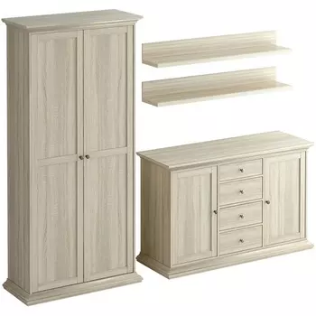 Композиция Reina 5 ОГОГО (арт.330684), (ЛДСП/Дуб Сонома) ОГОГО Обстановочка!