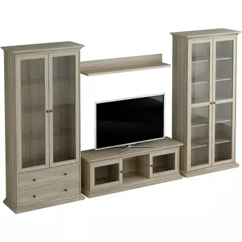 Композиция Reina 8 ОГОГО (арт.331336), (ЛДСП/Дуб Сонома) ОГОГО Обстановочка!