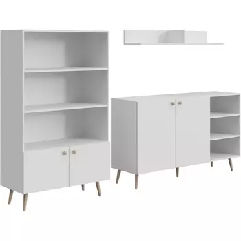 Композиция Rili 1 ОГОГО (арт.855060), (ЛДСП/Белый) ОГОГО Обстановочка!