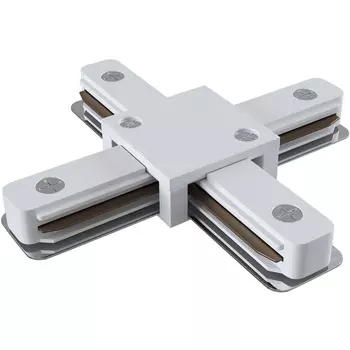 Коннектор Х-образный Unity белый (однофазный) Maytoni Technical TRA001CX-11W