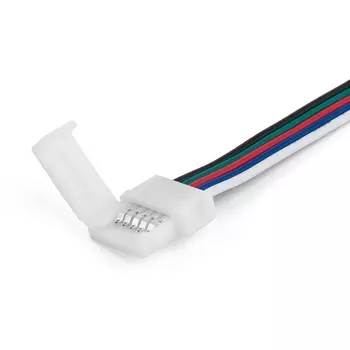 Коннектор для лент 5050+5050 24V 60Led 14,4W IP20 RGBW, гибкий односторонний (10pkt) Elektrostandard a053705