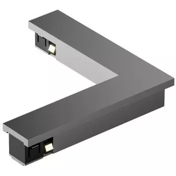 Коннектор для трека Denkirs Shine Base TR5723-DN 90° потолок-потолок, темный никель