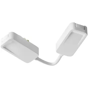 Коннектор питания угловой Radity встраиваемый белый (магнитный) Maytoni Technical TRA084CPC-W-12