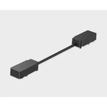 Коннектор гибкий угловой для встраиваемого шинопровода Italline IT09-9027 black