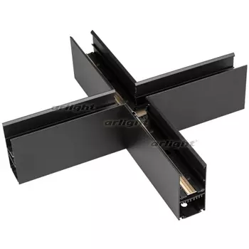 Коннектор крестовой MAG-CON-4592-X90 (BK) (Arlight, IP20 Металл, 3 года) 026915