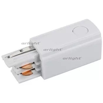 Коннектор питания LGD-4TR-CON-POWER-L-WH (C) (Arlight, IP20 Пластик, 3 года) 024714