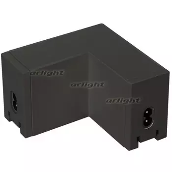 Коннектор угловой NEO-CLIP-38-CON-L-BK (Arlight, IP40 Металл, 3 года) 028996